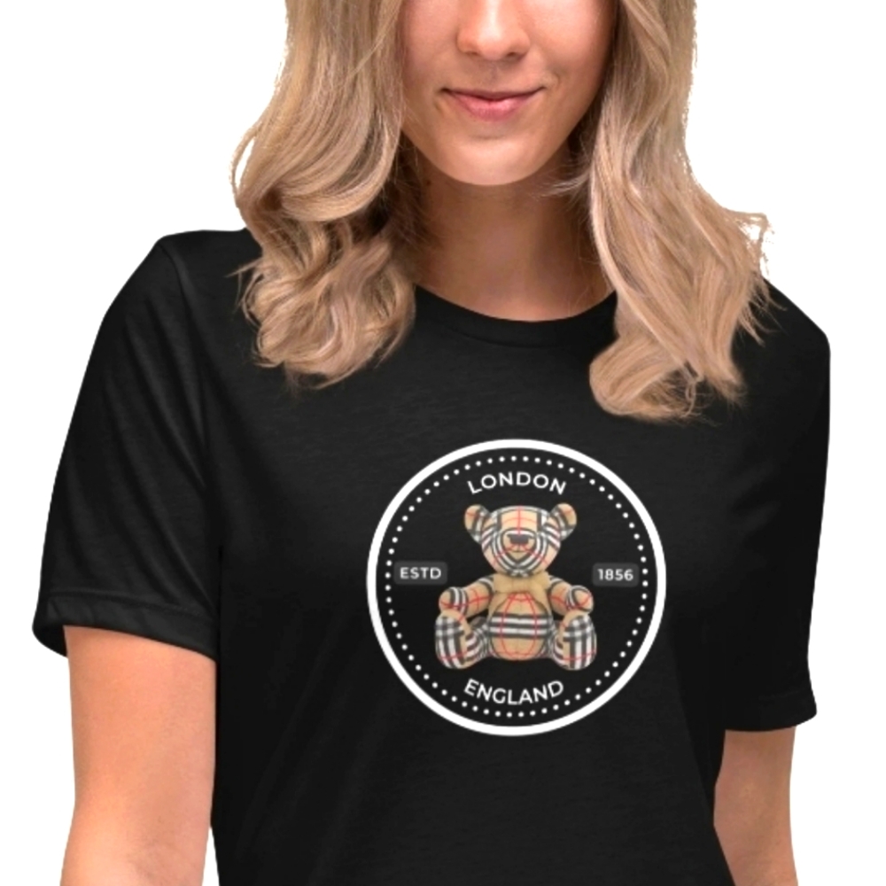 Haymarket Plaid Teddy Bear T-Shirt